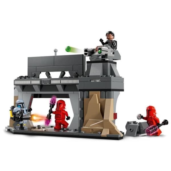LEGO Star Wars 75386 Mandalorianernas strid Paz Vizsla och Moff Gideon - Leksaker för barn från 7 år