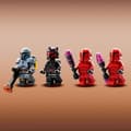 Miniatyrbild 4 av 6: LEGO Star Wars 75386 Mandalorianernas strid Paz Vizsla och Moff Gideon - Leksaker för barn från 7 år