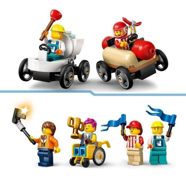 LEGO City 60460 Zero Limits: Racerbilsramp - Byggset för åldrarna 6 och uppåt