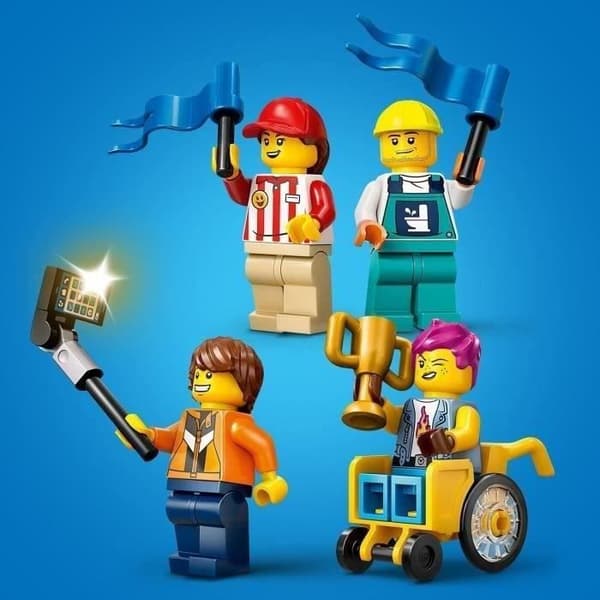 LEGO City 60460 Zero Limits: Racerbilsramp - Byggset för åldrarna 6 och uppåt