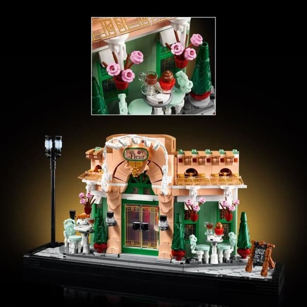 LEGO Icons 10362 Fransk Café - Parisisk Hyldedekoration - Voksensæt