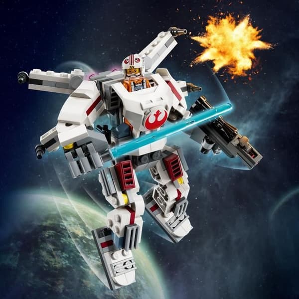 LEGO Star Wars 75390 Luke Skywalkers X-Wing Mecha byggelegetøj til børn