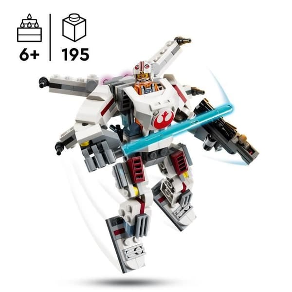 LEGO Star Wars 75390 Luke Skywalkers X-Wing Mecha byggelegetøj til børn