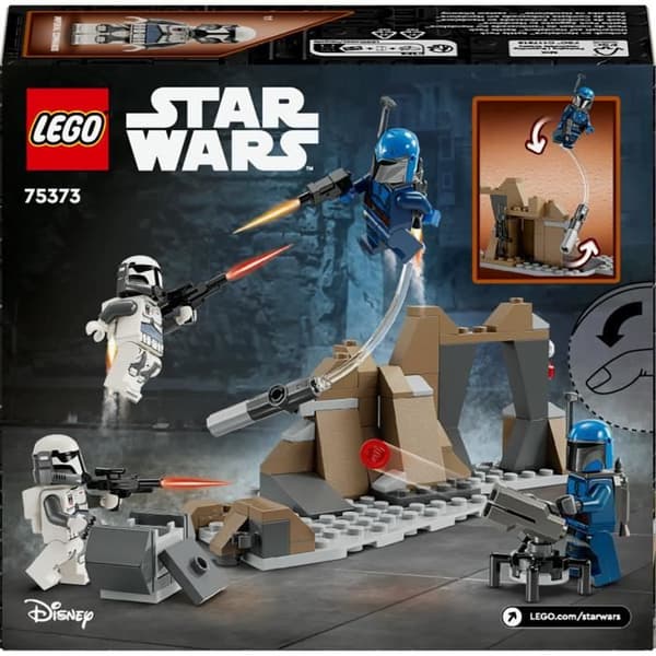 LEGO Star Wars 75373 Mandaloren väijytystaistelupakkaus - Rakennuslelu