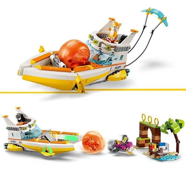 LEGO Sonic the Hedgehog 76997 Tailsin seikkailuvene Interaktiivinen lelu
