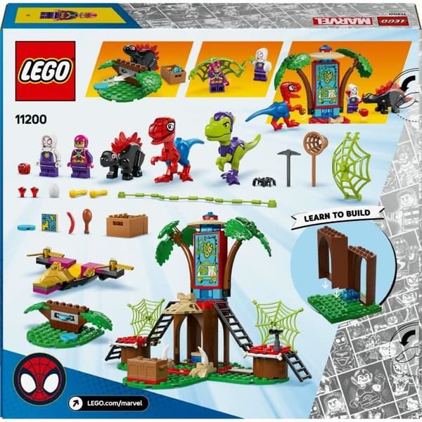 LEGO Marvel 11200 Hämähäkkimies vastaan Gobbyn Puumaja Raptor - Hämähäkkimies ja hänen upeat ystävänsä