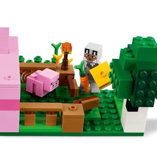 LEGO Minecraft 21268 Nasun talo - Rakennussetti 7-vuotiaille ja sitä vanhemmille tytöille