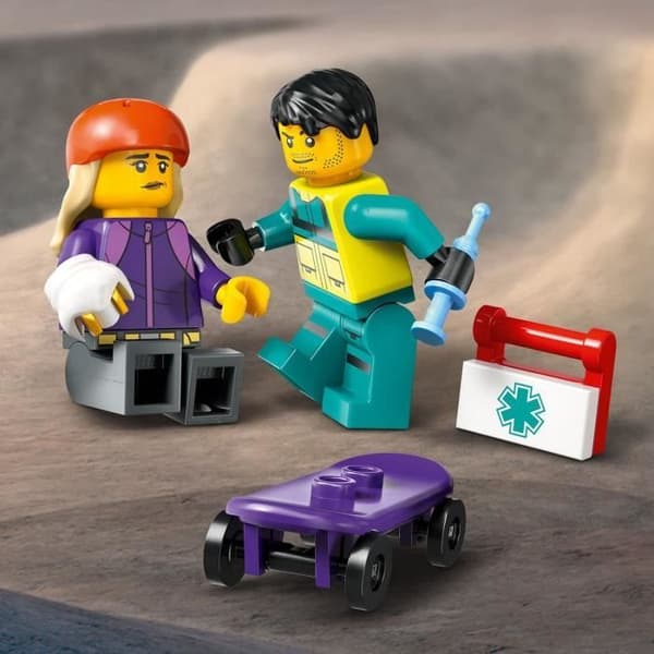 LEGO City 60451 Redningsambulance – Byggelegetøj til en 5-årig dreng