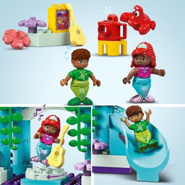 LEGO DUPLO | Disney 10435 Arielin taianomainen vedenalainen palatsi - Pieni merenneito -nukke