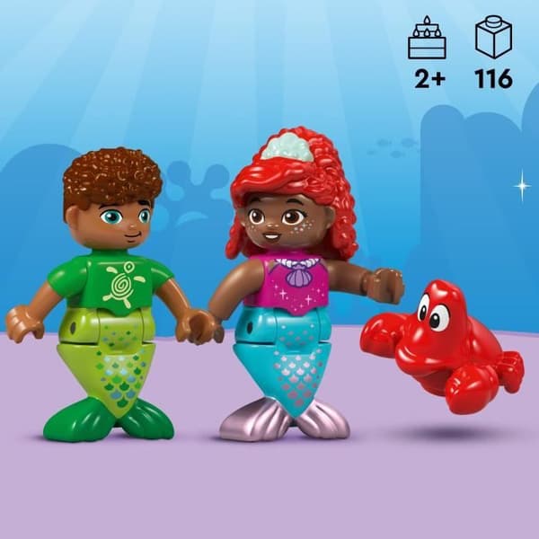 LEGO DUPLO | Disney 10435 Arielin taianomainen vedenalainen palatsi - Pieni merenneito -nukke