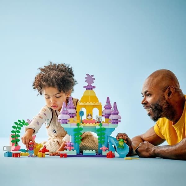 LEGO DUPLO | Disney 10435 Arielin taianomainen vedenalainen palatsi - Pieni merenneito -nukke