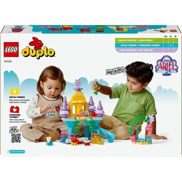 LEGO DUPLO | Disney 10435 Arielin taianomainen vedenalainen palatsi - Pieni merenneito -nukke