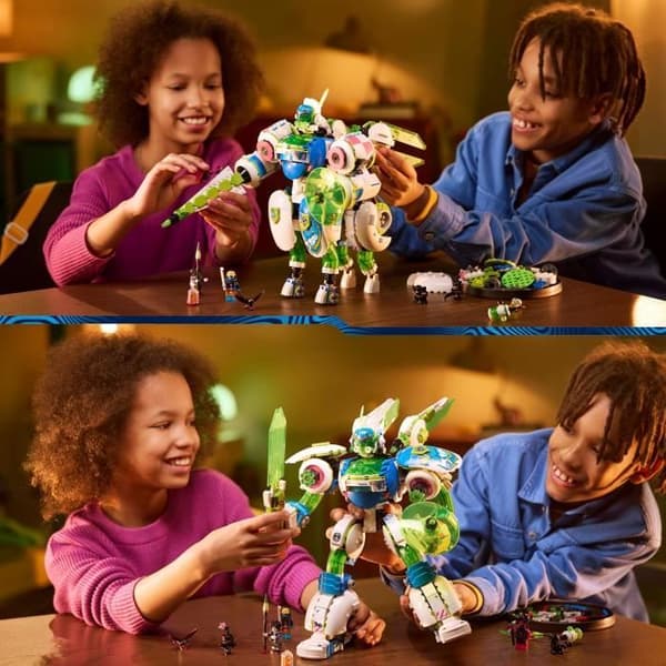 LEGO DREAMZzz 71485 Mateo och Z-Blob, Riddarroboten - Leksak med 4 Minifigurer