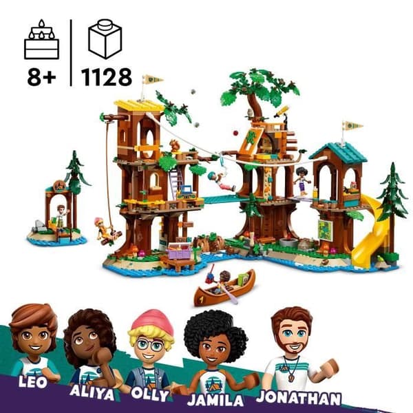 LEGO Friends 42631 Trädhus i Fritidsparken - Kreativ Lek för Barn