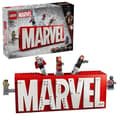 Pikkukuva 1 / 6: LEGO Marvel 76313 MARVEL Super Heroes -logo - Avengers-rakennussetti 12-vuotiaille ja sitä vanhemmille