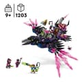 Pikkukuva 2 / 6: LEGO DREAMZzz 71478 Painajaisnoidan Keskiyön Korppi - Modulaarinen Setti