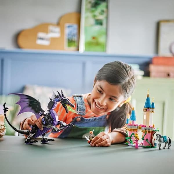 LEGO | Disney Princess 43240 Maleficent lohikäärmeenä, lelu animaatiosarjan faneille