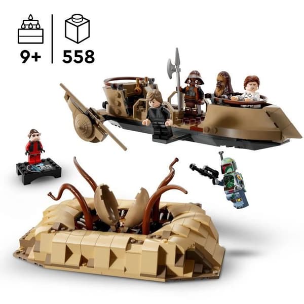 LEGO Star Wars 75396 Ökenjollen och Sarlacc-gropen - Samlarset