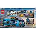 Miniatyrbild 6 av 6: LEGO City 60408 Sportbilstransportör, 4 fordon för barn