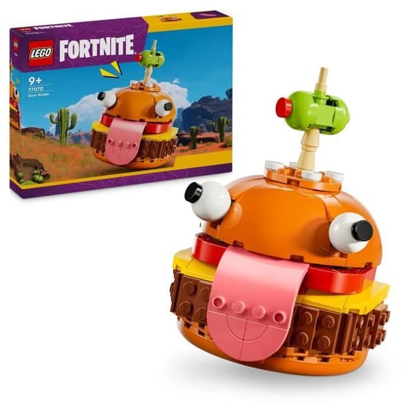 LEGO Fortnite 77070 Durrr Burger - Videopelistä inspiroitunut rakennussetti lapsille