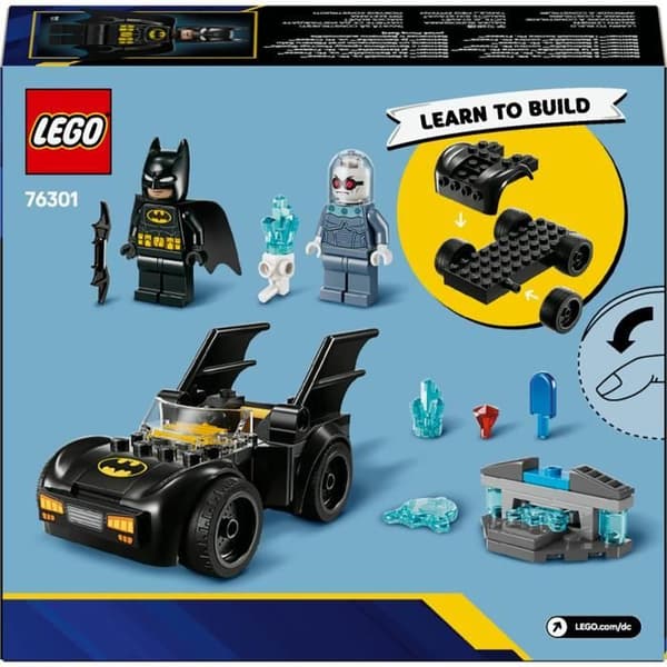 LEGO DC Batman 76301 Batman og Batmobilen mod Mr. Freeze - Superhelte-legesæt