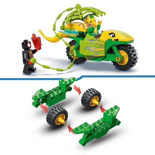LEGO Marvel 11198 Spin og Elektro Dino Jagt - Spidey og hans fantastiske venner