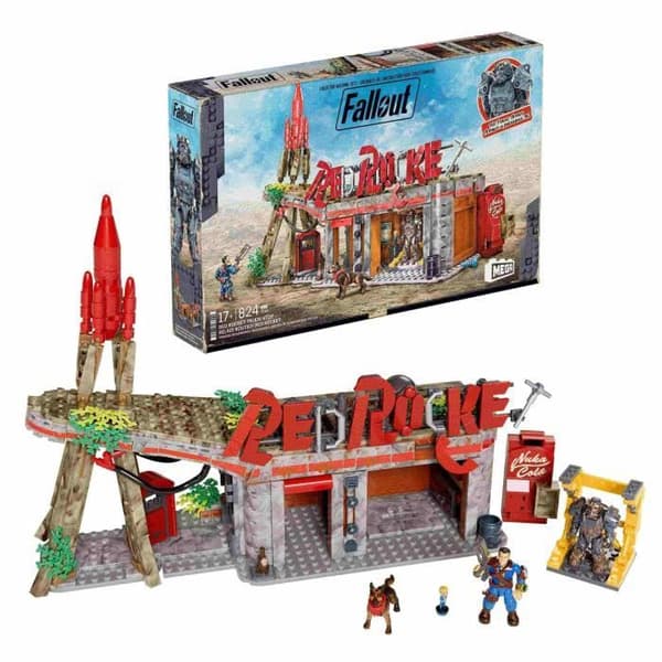 MEGA Fallout röd raket - HXT00