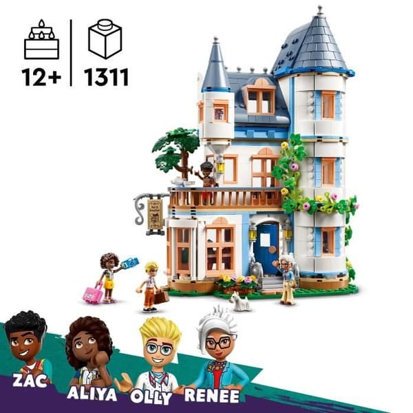 LEGO Friends 42638 Linnan vierashuone - Mielikuvituksellinen leikkisetti lapsille