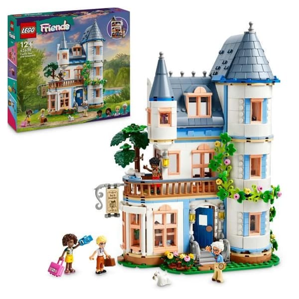 LEGO Friends 42638 Linnan vierashuone - Mielikuvituksellinen leikkisetti lapsille