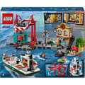 Miniatyrbild 6 av 6: LEGO City 60422 Hamnen och handelsfartyget, byggleksak för barn från 8 år