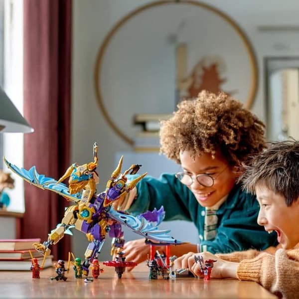 LEGO NINJAGO 71836 Arc: Koncentrationens Drake, Spel för pojkar eller flickor från 9 år