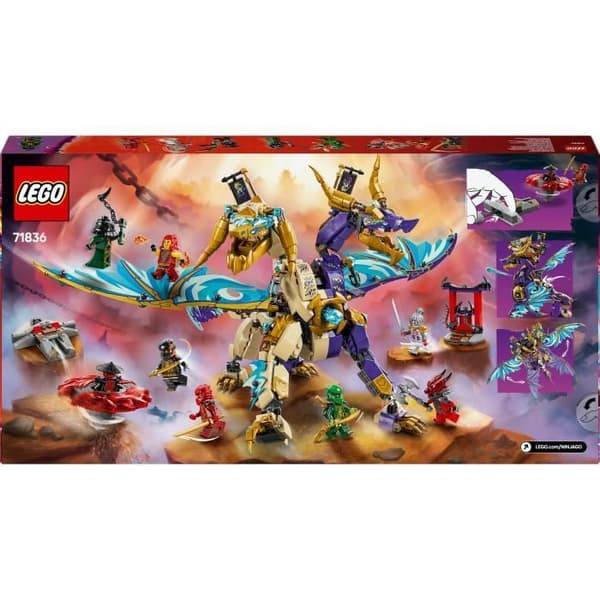 LEGO NINJAGO 71836 Arc: Koncentrationens Drake, Spel för pojkar eller flickor från 9 år