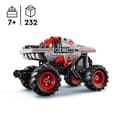 Miniatyrbild 2 av 6: LEGO Technic 42200 Monster Jam ThunderROARus Pull-Back - Dinosaurielastbil för 7-åringar