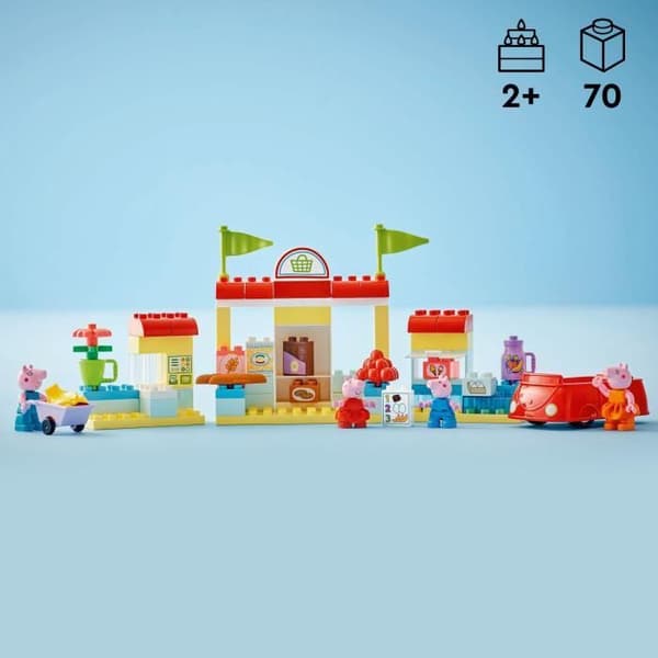 LEGO DUPLO 10434 Peppa Pig's Supermarket - Lasten lelut 2 vuotta