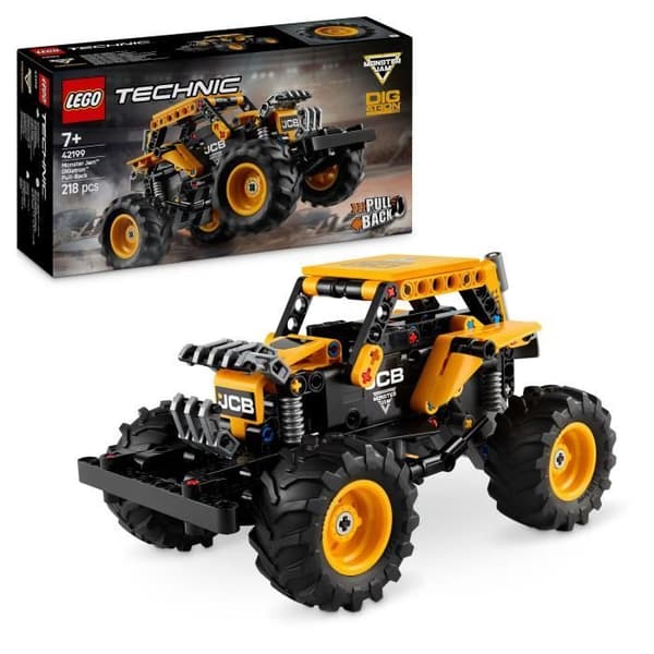 LEGO Technic 42199 Monster Jam DIGatron Dragbilsmodell för Pojkar