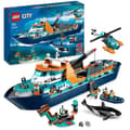 Pikkukuva 2 / 6: LEGO CITY 60368 Arktinen tutkimuslaiva, suuri kelluva venelelu, lasten lahja