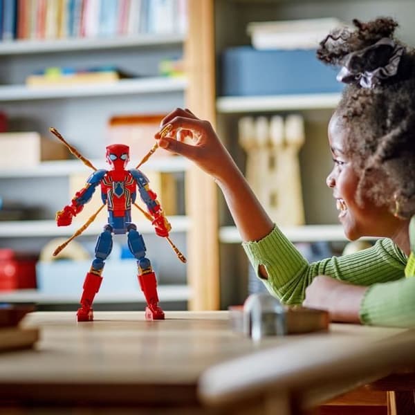LEGO Marvel 76298 Iron Spider-Man Byggbar Figur Rollspel för Barn