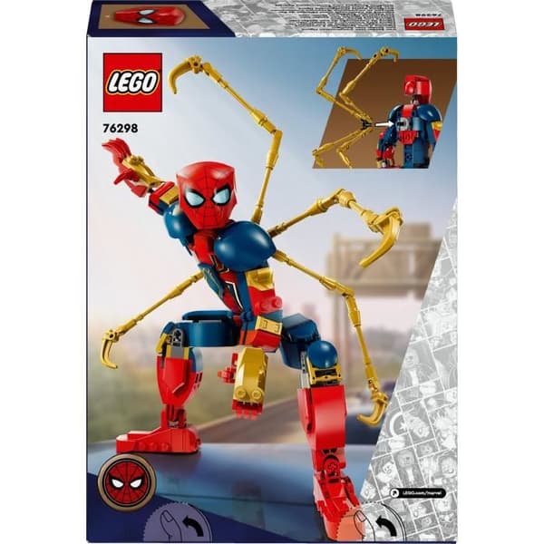 LEGO Marvel 76298 Iron Spider-Man Byggbar Figur Rollspel för Barn