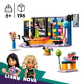 Miniatyrbild 2 av 6: LEGO 42610 Friends Karaoke, musikleksak med dockor och figurer av Liann och Nova och en gekko