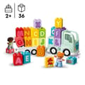 Pikkukuva 2 / 6: LEGO 10421 DUPLO My Town Aakkosauto, aakkoset oppimislelu lapsille 2 vuodesta alkaen
