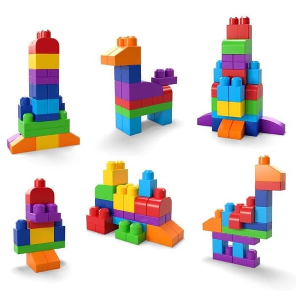 MEGABLOKS First Builders - Klassisk Mellanväska - 60 Block