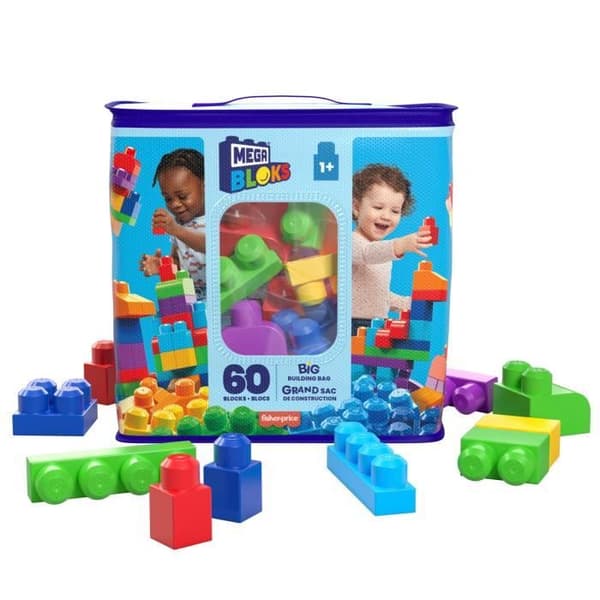 MEGABLOKS First Builders - Klassisk Mellanväska - 60 Block