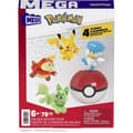 Miniatyrbillede 2 af 6: MEGA-Pokémon-byggeæske med 4 figurer og 1 Poké Ball (79 stk.) HPX92