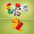 Miniatyrbillede 3 af 6: LEGO 10412 DUPLO Mit Første Dyretog, Hjullegetøj til Børn, Kreative Dyr at Bygge