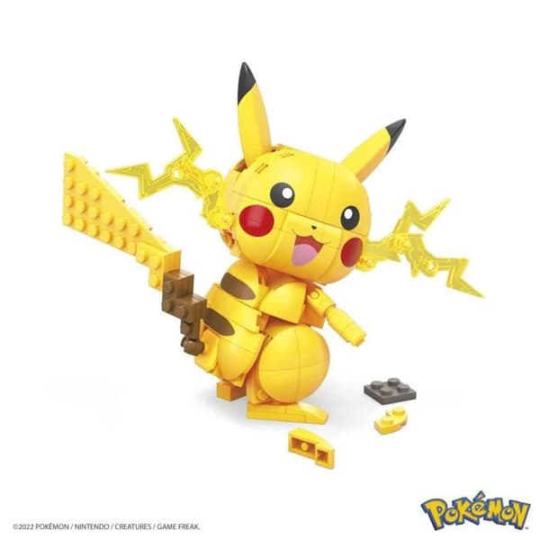 Mega Construx - Byggbar Pokémon Pikachu - Byggklossar - Från 7 år GMD31
