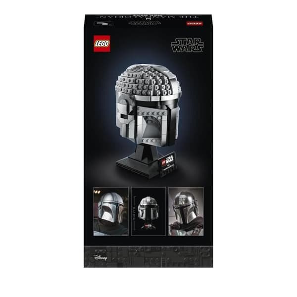 LEGO 75328 Star Wars Mandalorian-hjälmen Samlarbyggset att bygga, dekorera och ge bort som present till vuxna