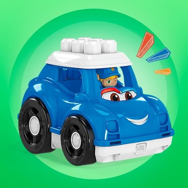 Mega Bloks - Första Byggarnas Små Fordon (slumpmässig modell) - Byggklossar - Från 12 månader - MEGA Bloks - CND62