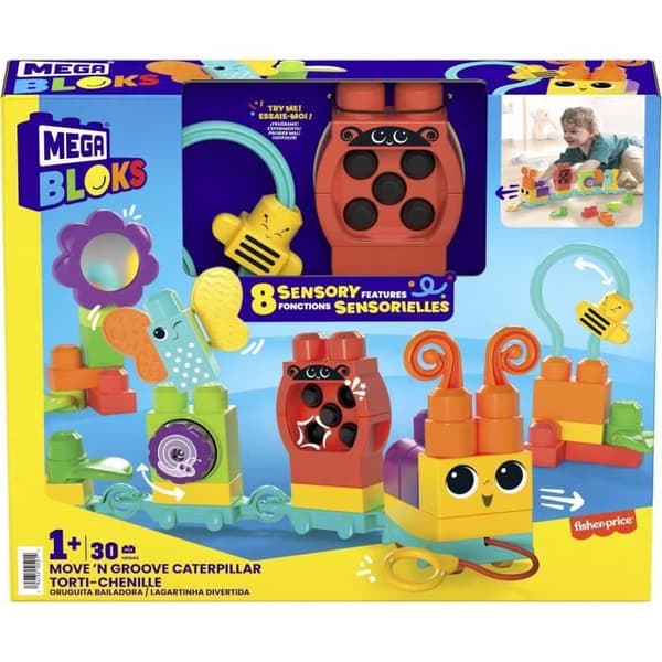 Mega Bloks IPS - Chenille des Sens att bygga - Konstruktion - 12 månader och +