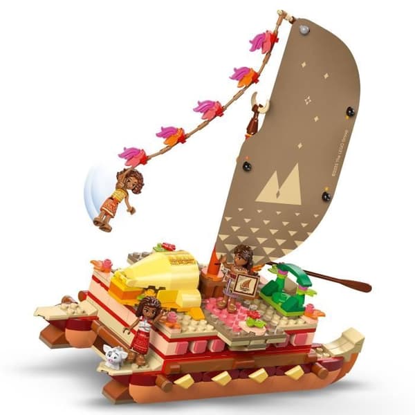 LEGO | Disney 43270 Vaianas äventyrsbåt - Byggspel och 6-årspresent