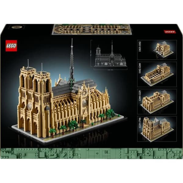 LEGO Architecture 21061 Notre-Dame de Paris - Rakennussarja aikuisille
